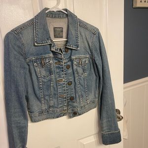 Abercrombie womens short Jean jacket